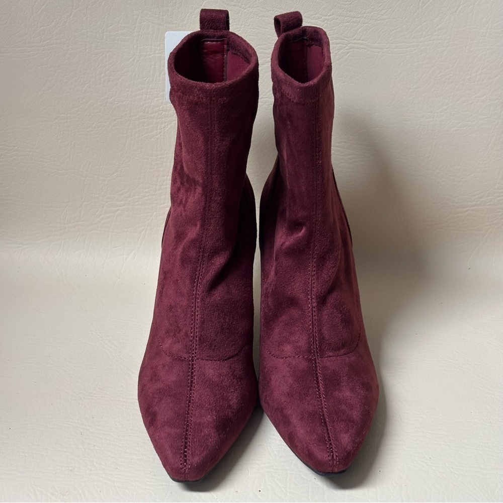 Worthington Womens Olympia Oxblood
Heel Booties Sz 7.5 - Picture 3 of 8